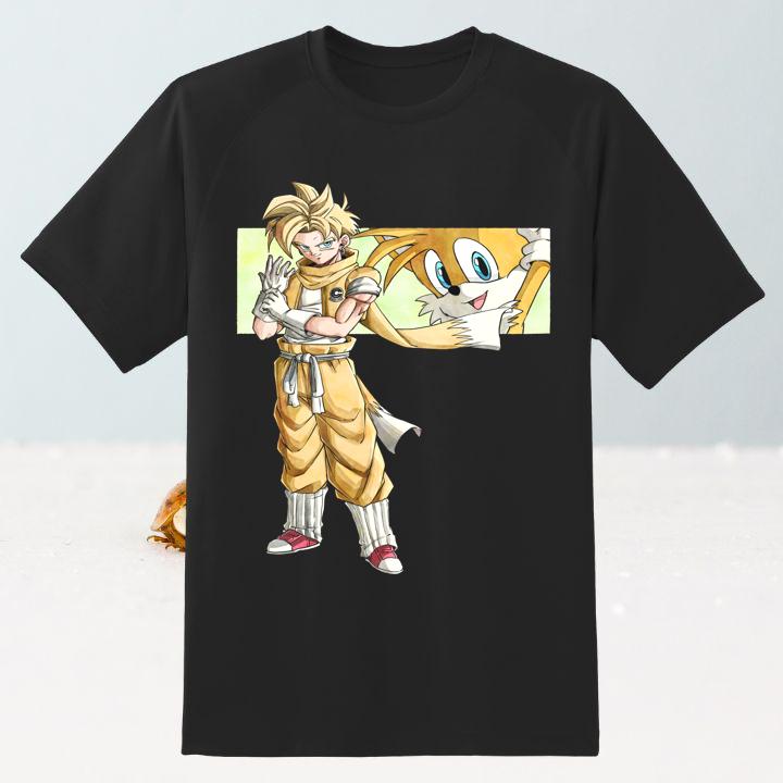 Dragon Ball X Tails Sonic The Hedgehog T-Shirt