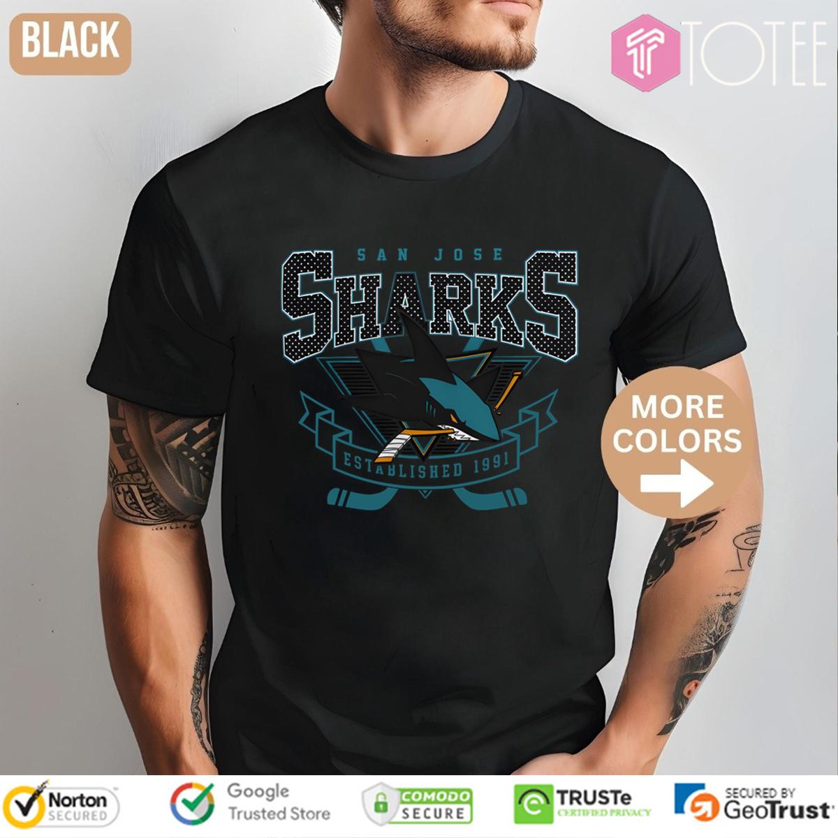 San Jose Sharks Starter Team Logo Graphic Shirt