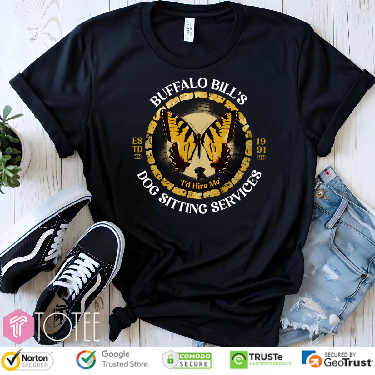 Silence Of The Lambs Buffalo Bill Dog Sitting Shirt
