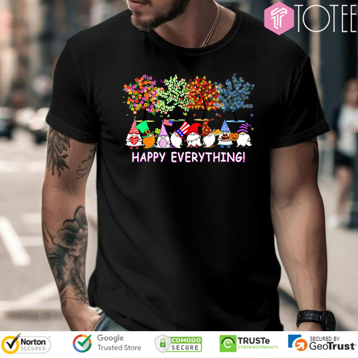 Snoopy Happy Everything Cartoon Shirt