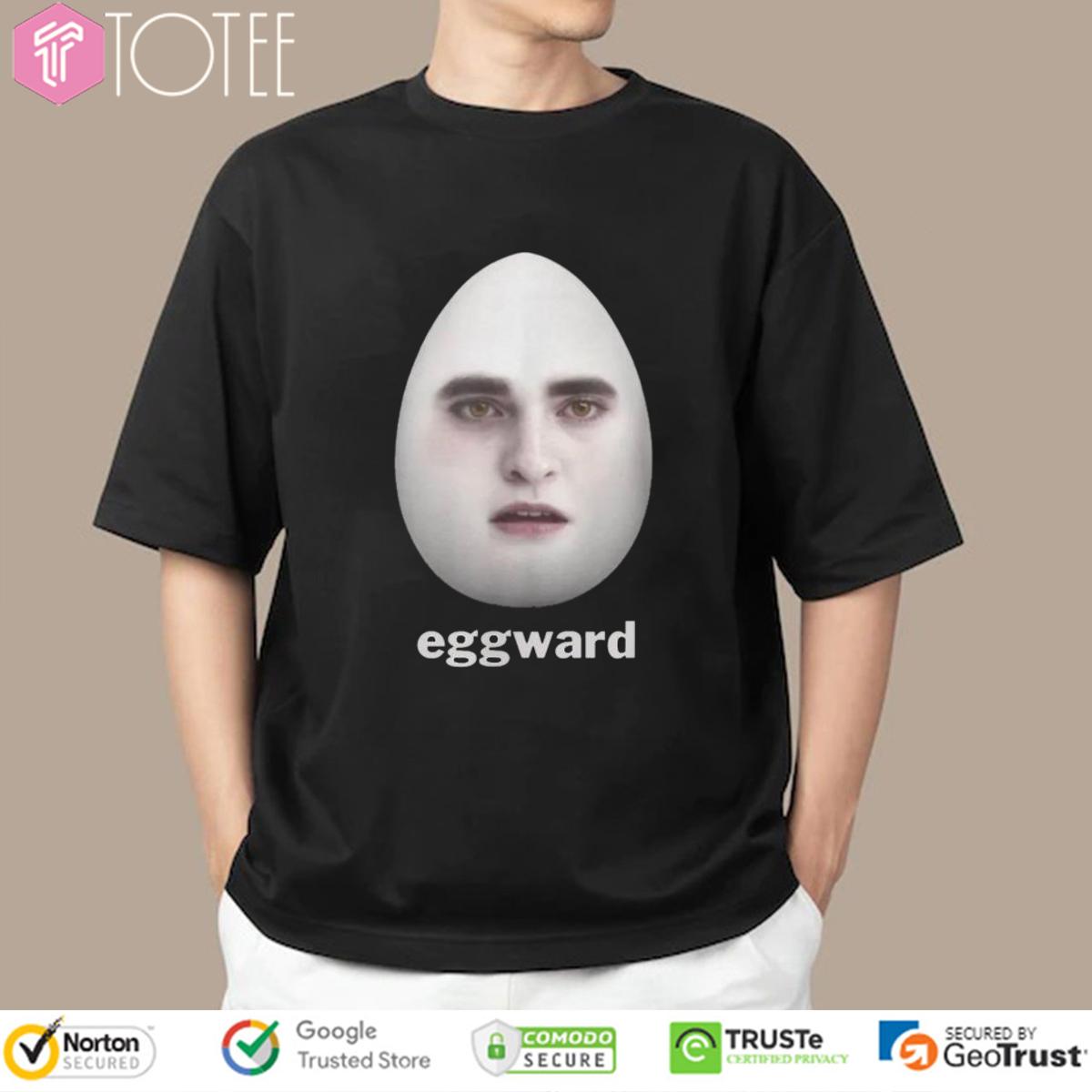 Eggward Parody Edward Cullen Face Egg Twilight T-Shirt