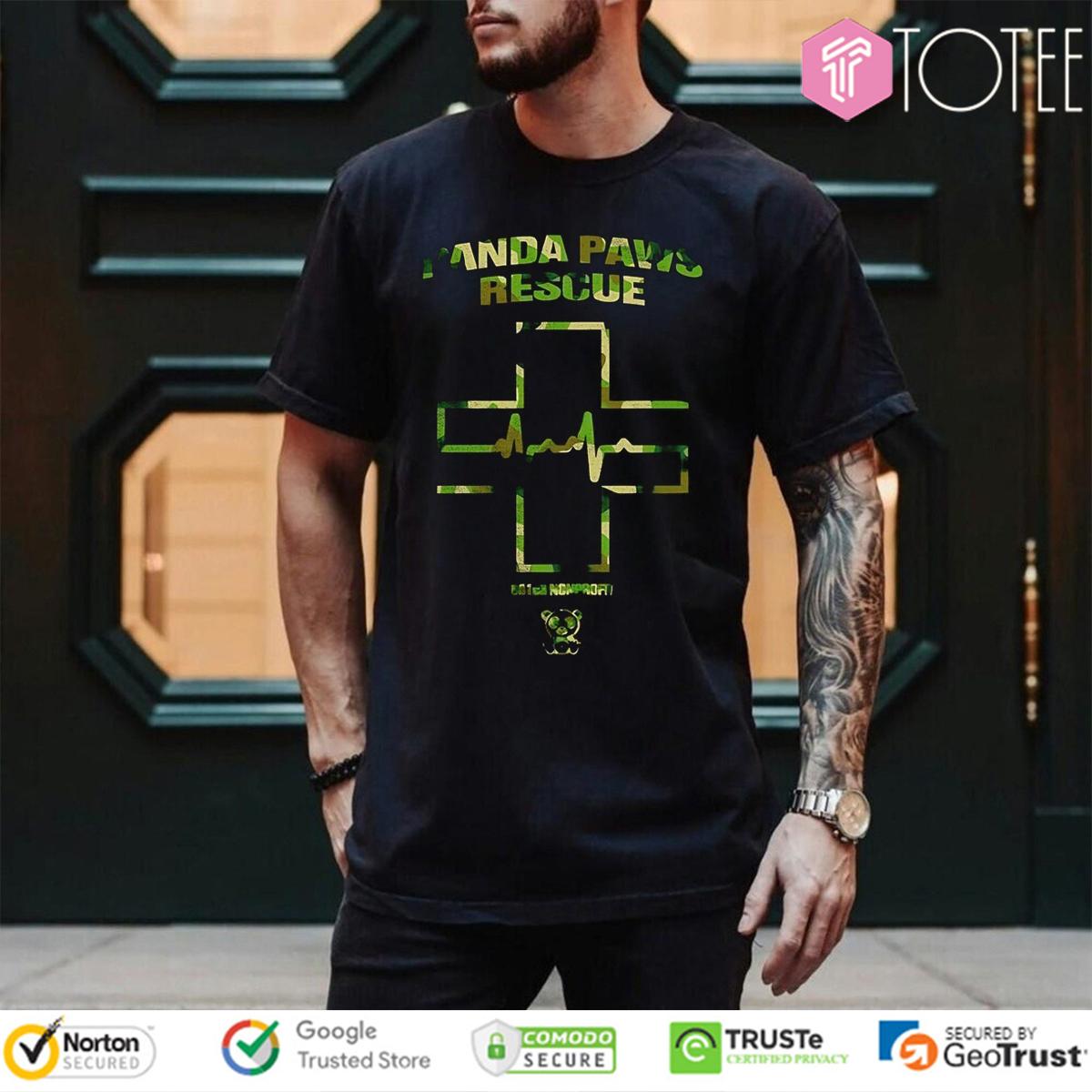 Panda Paws Rescue T-Shirt