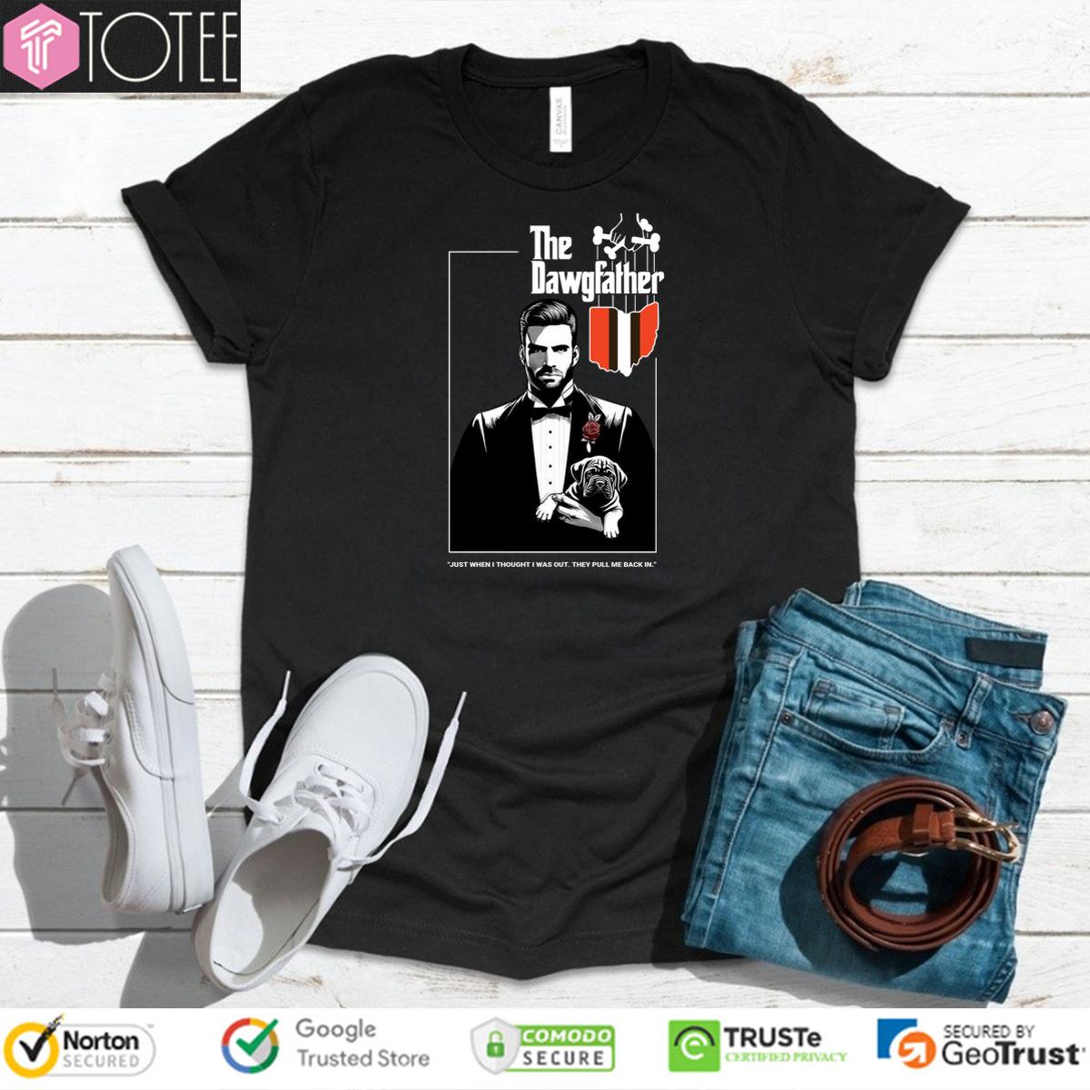 Joe Flacco The Dawgfather Cleveland Browns Shirt 