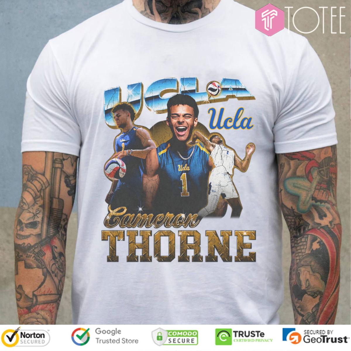 Score a Touchdown: Cameron Thorne UCLA Bruins Vintage Shirt