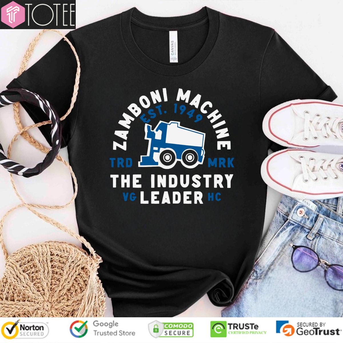 Zamboni Machine The Industry Leader T-Shirt