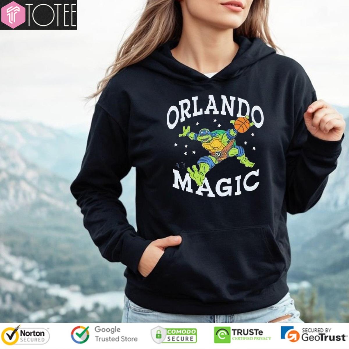 Orlando Magic Basketball Parody Tmnt Leonardo Ninja Turtles Hoodie