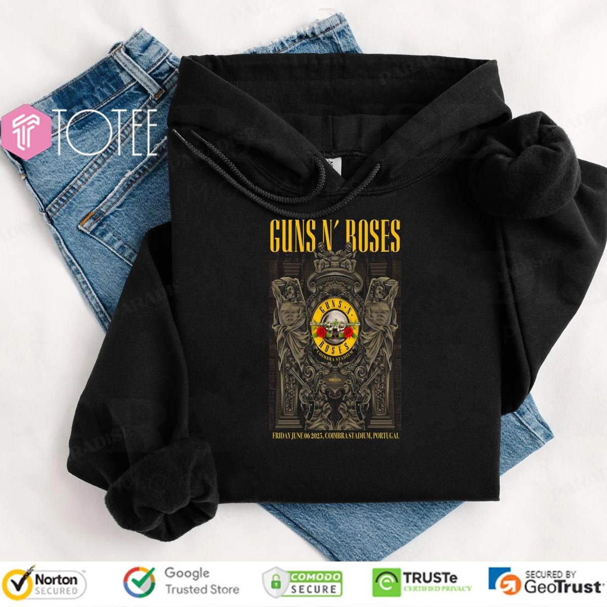 Guns N Roses Friday June 06 2025 Coimbra Stadium Portugal Hoodie