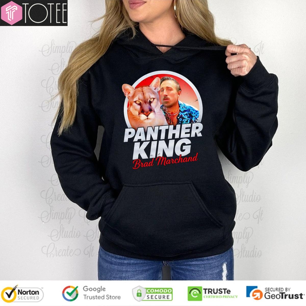 Panther King Parody Tiger King Joe Exotic Brad Marchand Florida Panthers Hoodie