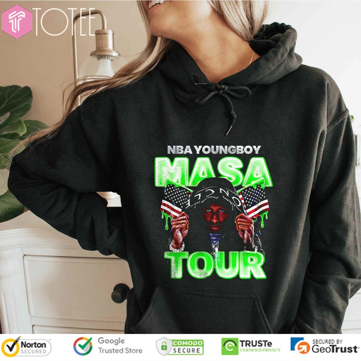 Nba Youngboy Masa Tour 2025 Hoodie