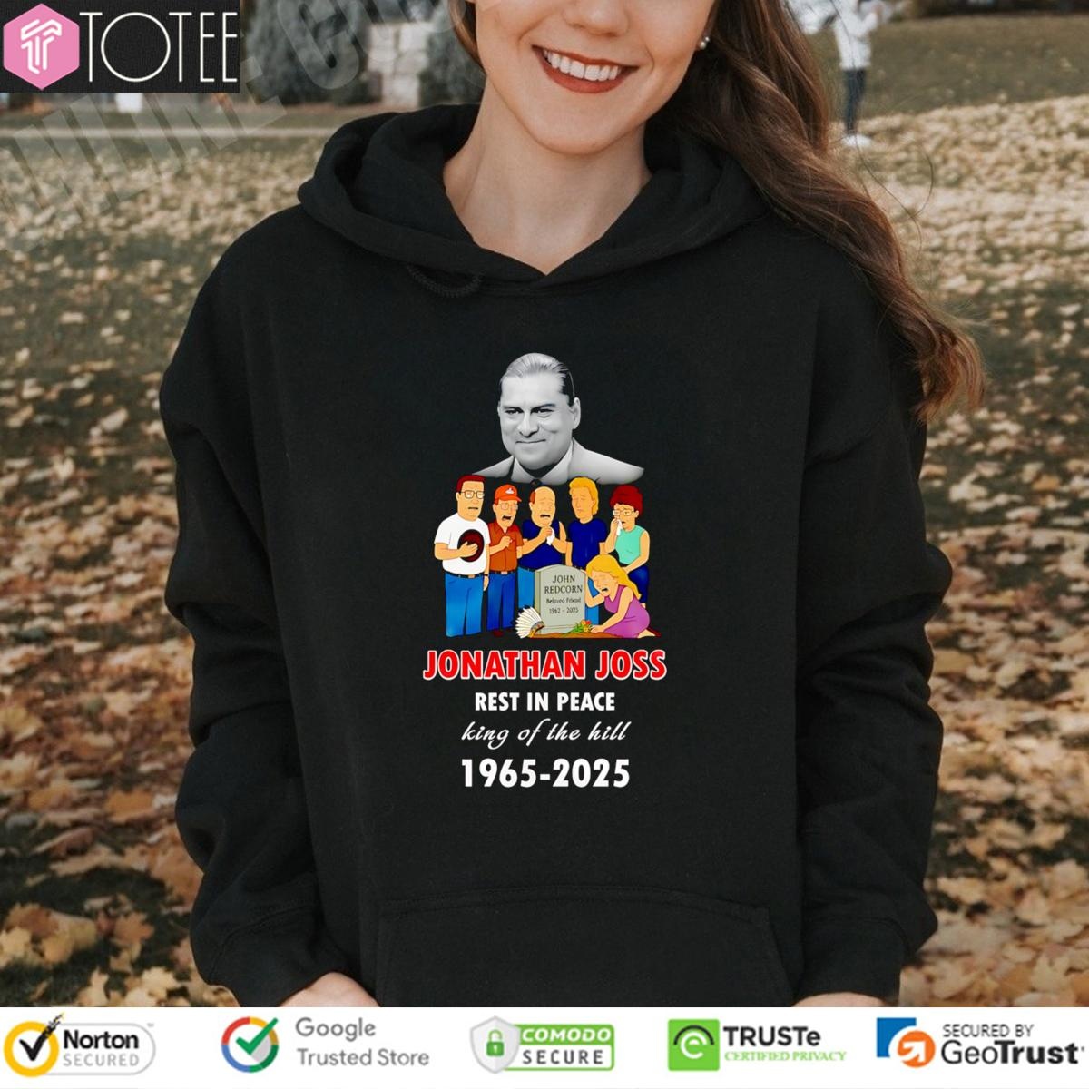 Rest In Peace Jonathan Joss 1965-2025 King Of The Hill Hoodie