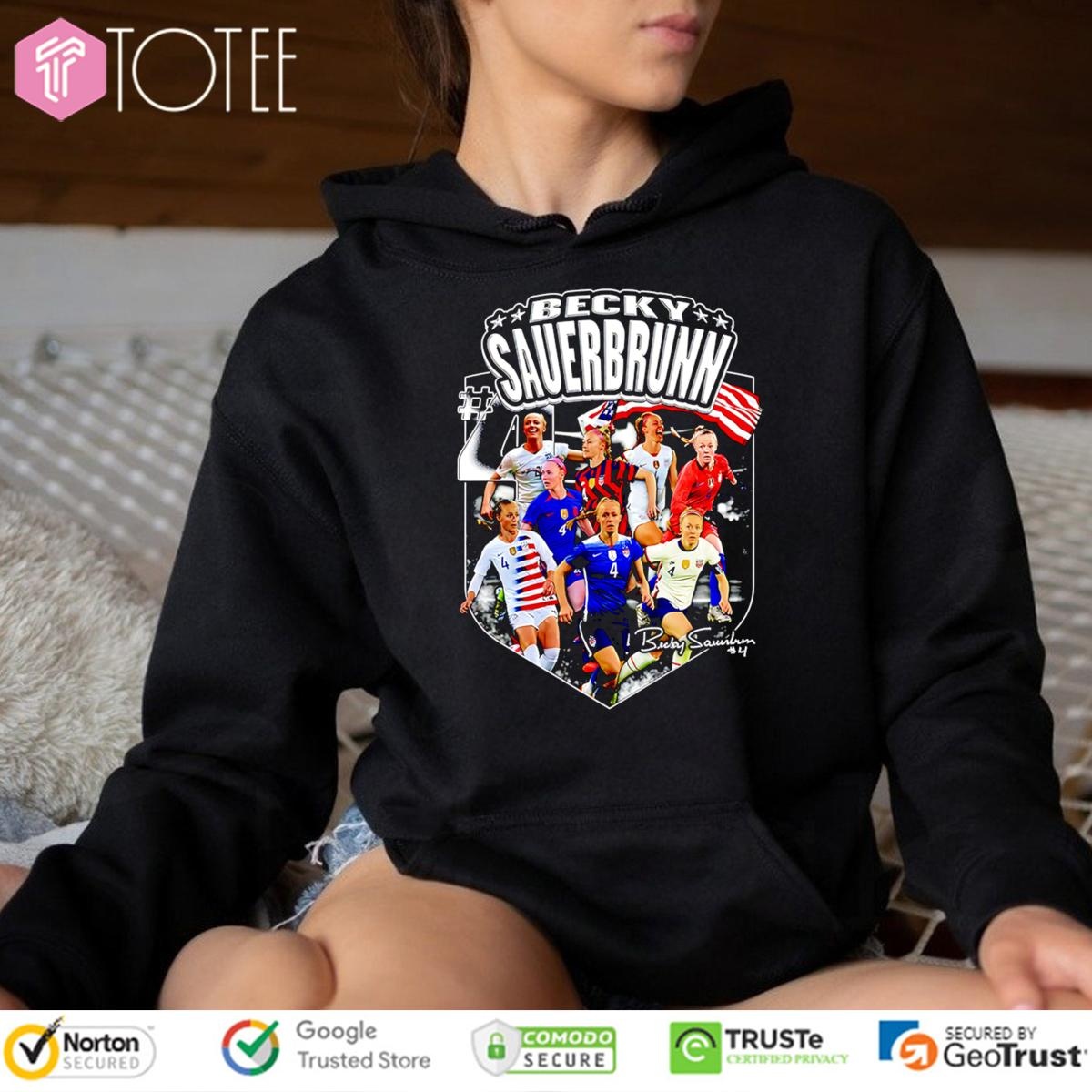 Uswnt Becky Sauerbrunn Farewell Signature Hoodie