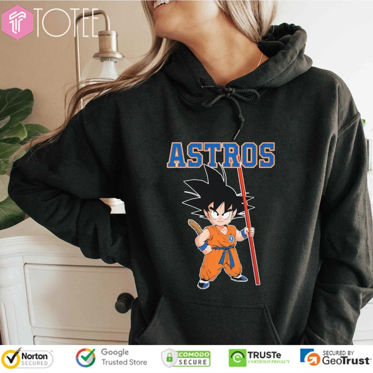 Dragon Ball Z Goku Houston Astros Baseball Hoodie