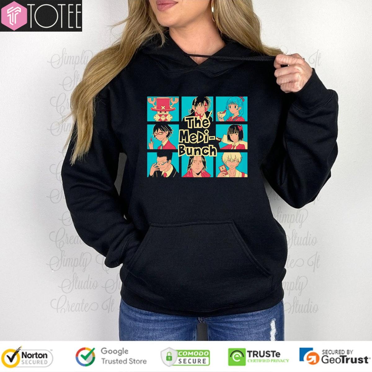 The Medi-Bunch Manga Characters Hoodie