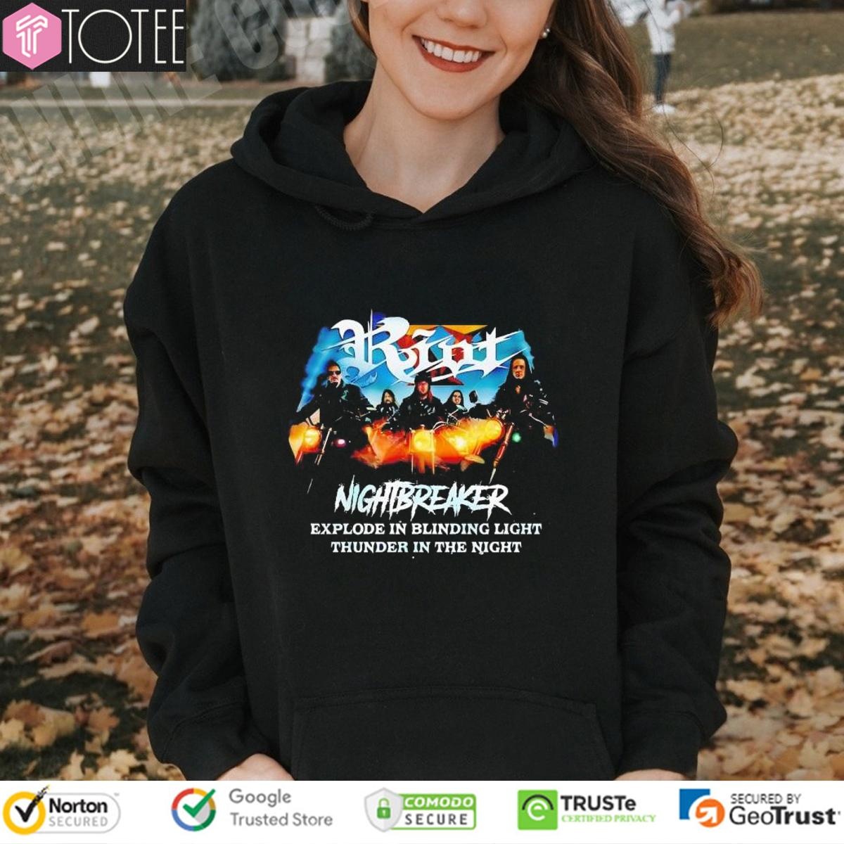 Riot 50Th Anniversary Tour 1975-2025 Hoodie