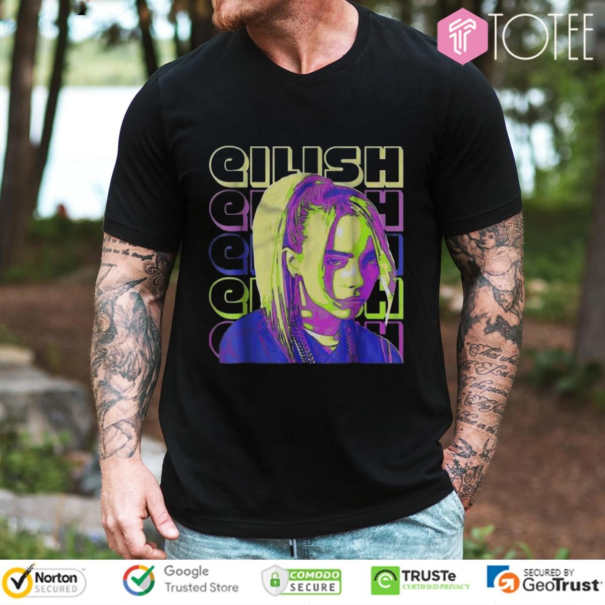 Billie Eilish Fan Lover Graphic Retro T-shirt