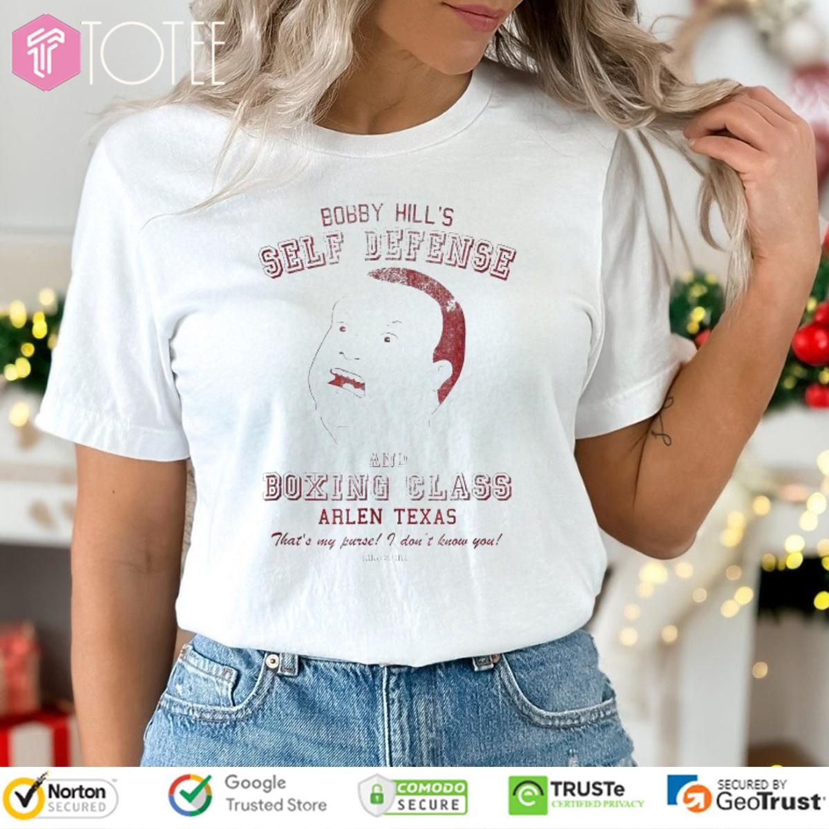 King Of The Hill Bobby Hills Self Defense And Boxing Class T-shirt
